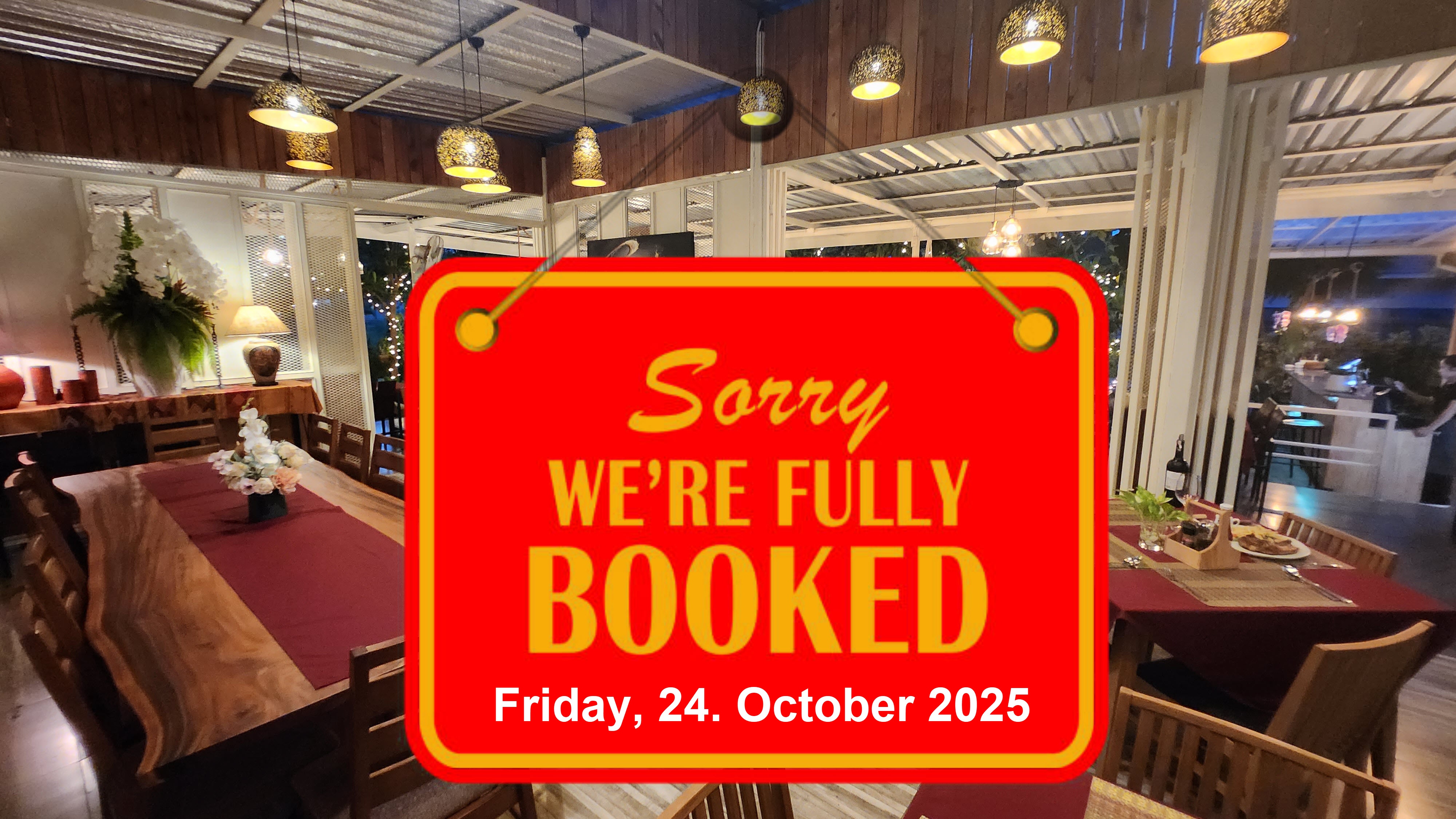 Fully booked